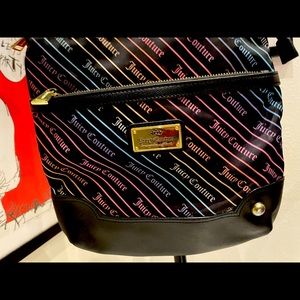 Juicy Couture crossbody rainbow purse